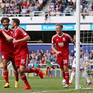 Birmingham City's Lukas Jutkiewicz Scores First Goal Against Queens Park Rangers in Sky Bet Championship