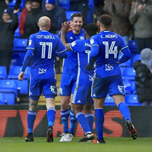 Sky Bet Championship Jigsaw Puzzle Collection: Sky Bet Championship - Birmingham City v Brentford - St Andrew's