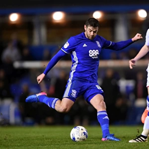 Birmingham City's Lukas Jutkiewicz Scores at St. Andrews: Sky Bet Championship Match against Wigan Athletic