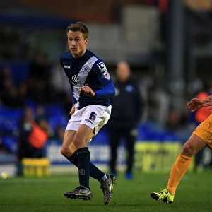Birmingham City's Maikel Kieftenbeld Outmuscles Preston North End's Eoin Doyle for a Powerful Header in Sky Bet Championship Clash