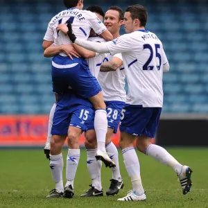 FA Cup Poster Print Collection: FA Cup Round 3, 08-01-2011 v Millwall, The New Den