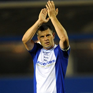 Birmingham City's Paul Robinson Pays Tribute to Fans After Intense Championship Clash with Millwall (October 1, 2013)