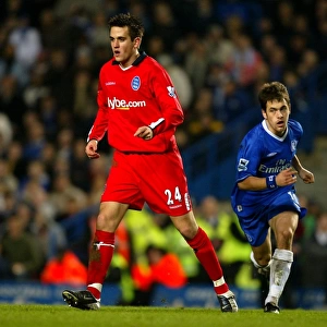 Birmingham's Carter Evades Cole: A FA Cup Upset at Stamford Bridge (January 30, 2005)