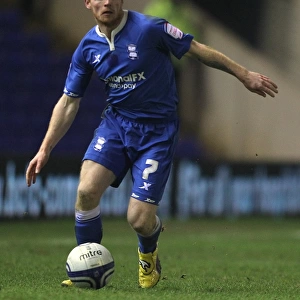 Chris Burke in Action: Birmingham City vs Portsmouth, Championship 2012 (St. Andrew's)