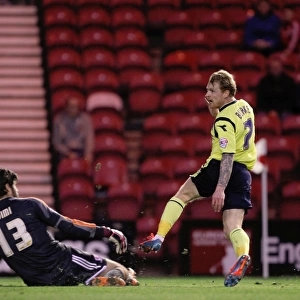 Chris Burke's Glorious Shot: Birmingham City vs. Middlesbrough in Sky Bet Championship