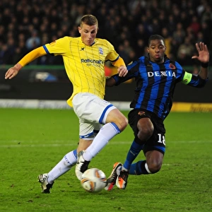 Chris Wood's Winning Goal: Birmingham City Secures UEFA Europa League Victory over Club Brugge (October 20, 2011)
