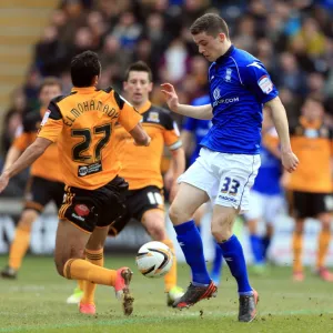 npower Football League Championship Photographic Print Collection: Hull City v Birmingham City : KC Stadium : 02-03-2013