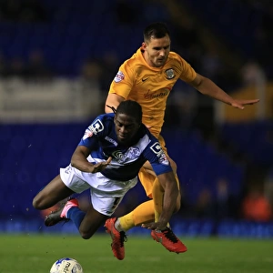 Clash at St. Andrews: Clayton Donaldson Fouled by Bailey Wright (Sky Bet Championship)