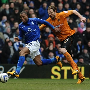 npower Football League Championship Jigsaw Puzzle Collection: Birmingham City v Wolverhampton Wanderers : St. Andrew's : 01-04-2013