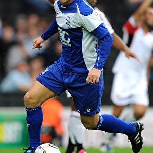 Craig Gardner Leads Birmingham City in Pre-Season Clash Against Milton Keynes Dons (03-08-2010)