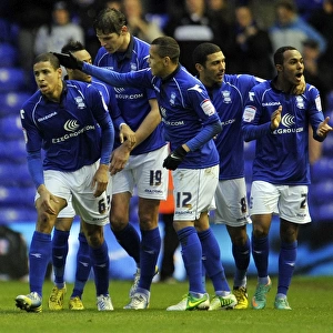npower Football League Championship Photographic Print Collection: Birmingham City v Burnley : St. Andrew's : 22-12-2012