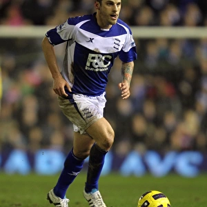 David Bentley in Action: Birmingham City vs Sheffield Wednesday, FA Cup Fifth Round at St. Andrew's