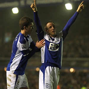 Dramatic Equalizer: Lee Bowyer Scores for Birmingham City Against Manchester United (2010)