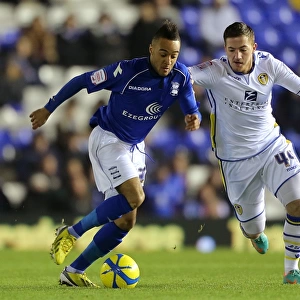 FA Cup Jigsaw Puzzle Collection: FA Cup : Round 3 Replay : Birmingham City v Leeds United : St. Andrew's : 15-01-2013