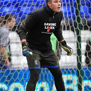 FA Cup Third Round Showdown: Jack Butland's Focused Performance for Birmingham City Against Wolverhampton Wanderers (07-01-2012, St. Andrew's)