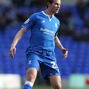 Focused on Victory: Jonathan Spector and Birmingham City Face Off Against Wolverhampton Wanderers in FA Cup Showdown (07-01-2012)