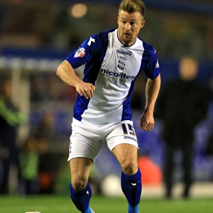 Fourth Round Capital One Cup Thriller: Wade Elliott Shines for Birmingham City vs Stoke City at St. Andrew's (29-10-2013)