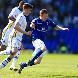 npower Football League Championship Collection: Birmingham City v Leeds United : St. Andrew's : 20-04-2013