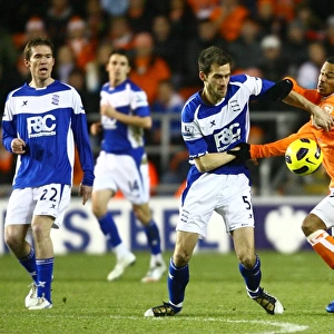 Barclays Premier League Photographic Print Collection: 04-01-2011 v Blackpool, Bloomfield Road