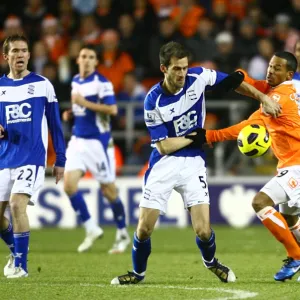 Barclays Premier League Photographic Print Collection: 04-01-2011 v Blackpool, Bloomfield Road