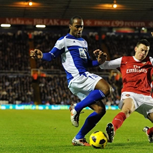Barclays Premier League Photographic Print Collection: 01-01-2011 v Arsenal, St. Andrew's