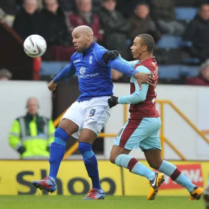 npower Football League Championship Photographic Print Collection: Burnley v Birmingham City : Turf Moor : 26-01-2013