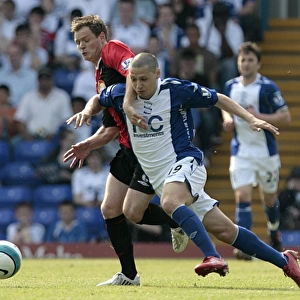 Intense Rivalry: Mauro Zarate vs Johann Vogel - Birmingham City vs Blackburn Rovers, Premier League (11-05-2008)