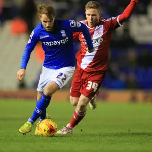 Sky Bet Championship Framed Print Collection: Sky Bet Championship - Birmingham City v Middlesbrough - St. Andrew's