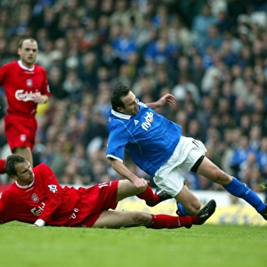 Intense Tackle: Stan Lazaridis vs. Dietmar Hamann (Birmingham City vs. Liverpool, 08-05-2004)