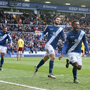 Jacques Maghoma Scores First Goal: Birmingham City vs Burnley in Sky Bet Championship at St. Andrews