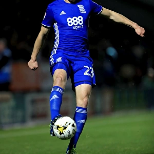 Jonathan Spector of Birmingham City in Action at Pirelli Stadium against Burton Albion (Sky Bet Championship)