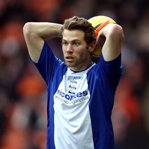 Jonathan Spector Leads Birmingham City in Sky Bet Championship Showdown against Blackpool at Bloomfield Road (22-02-2014)