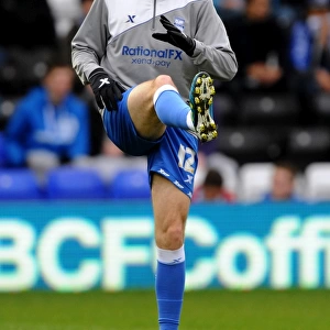 Jordan Mutch in Action: Birmingham City vs. Blackpool, Championship Football Match (31-12-2011, St. Andrew's)