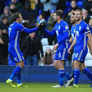Jutkiewicz Scores First Goal: Birmingham City's Victory Moment vs. Brentford (Sky Bet Championship)