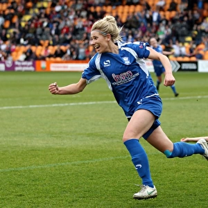 Kirsty Linnett's Thrilling Goal: Birmingham City vs. Arsenal, UEFA Women's Champions League Quarterfinal