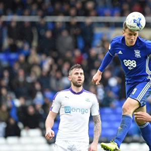 Krystian Bielik of Birmingham City in Action against Newcastle United in Sky Bet Championship Match at St Andrews