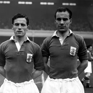 (L-R) Don Dorman and Cyril Trigg, Birmingham City