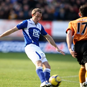 Lee Bowyer Scores Opening Goal: Birmingham City vs. Wolverhampton Wanderers, Barclays Premier League (Nov. 29, 2009, Molineux)