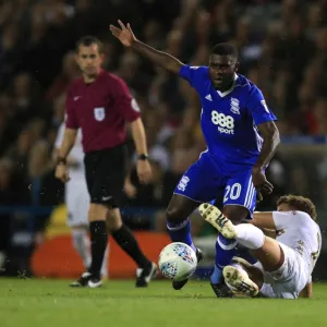 Leeds United vs. Birmingham City: Phillips vs. Boga in Sky Bet Championship Clash at Elland Road (2017-18)