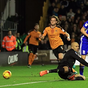 Maikel Kieftenbeld Scores First Goal for Birmingham City against Wolverhampton Wanderers in Sky Bet Championship Match at Molineux