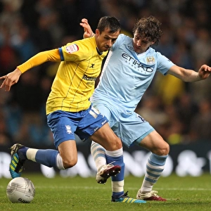 Manchester City vs Birmingham City Showdown: Hargreaves vs Fahey in Carling Cup Third Round