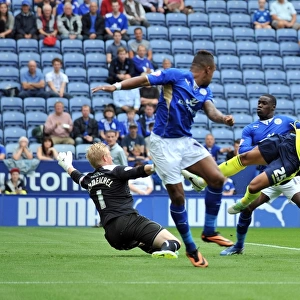 Sky Bet Championship Jigsaw Puzzle Collection: Sky Bet Championship : Leicester City v Birmingham City : King Power Stadium : 24-08-2013
