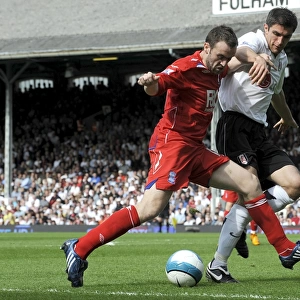McFadden vs. Hughes: A Premier League Battle at Craven Cottage (03-05-2008) - Birmingham City vs. Fulham