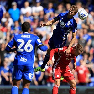 Michael Morrison: Birmingham City's Unyielding Defender vs. Cardiff City (Sky Bet Championship)
