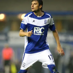 Michel in Action: Birmingham City vs Rochdale, Carling Cup Second Round, 2010 (St. Andrew's)