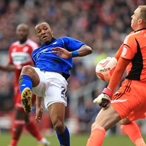 Middlesbrough's Jason Steele Denies Wesley Thomas: Dramatic Save in Birmingham City vs Middlesbrough Championship Match