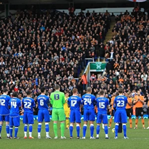 Minute's Applause: Birmingham City and Wolverhampton Wanderers Honor Gary Ablett (FA Cup Round 3, 2012)