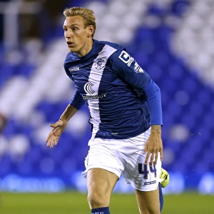 Nicolai Brock-Madsen Scores for Birmingham City Against Gillingham in Capital One Cup Second Round