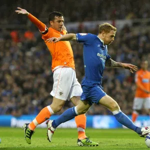 npower Football League Poster Print Collection: Playoff Semi Final Second Leg, 09-05-2012 v Blackpool, St. Andrew's