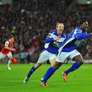 Obafemi Martins Thrilling Winner: Birmingham City's Carling Cup Final Glory over Arsenal at Wembley